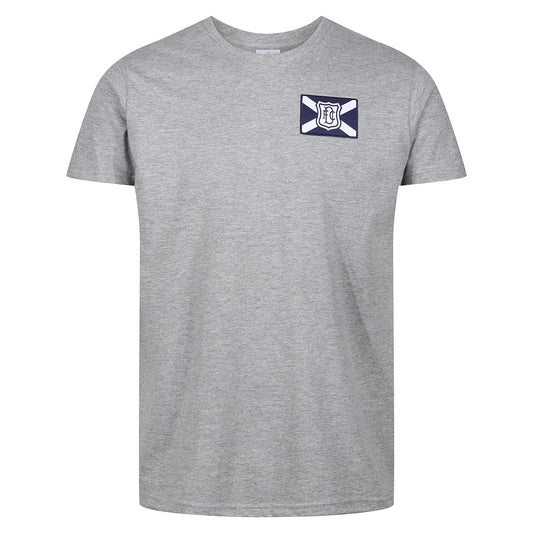 DFC Saltire Crest T-Shirt Grey