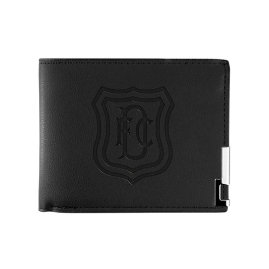 DFC Crest Leather Wallet Black