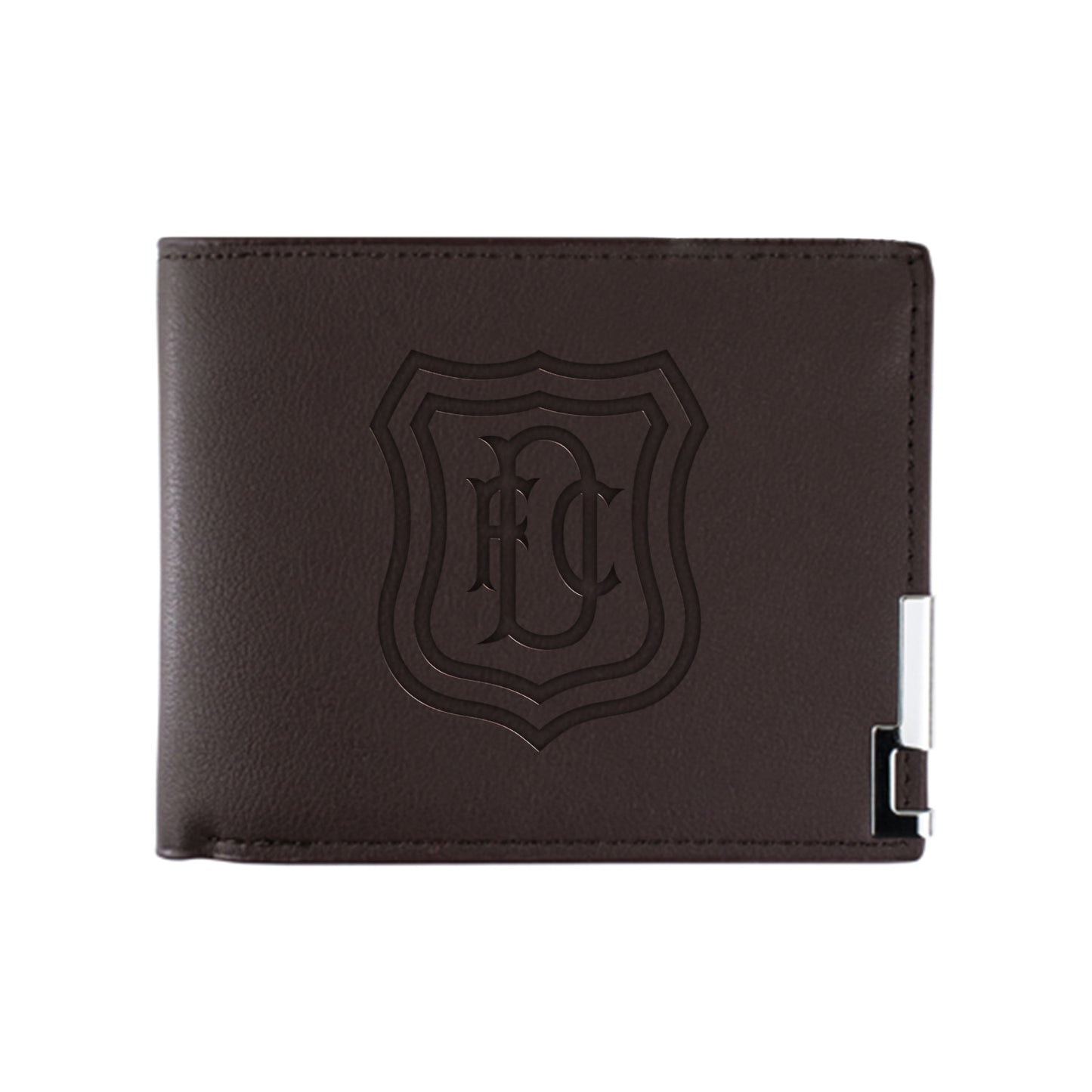 DFC Crest Leather Wallet Brown