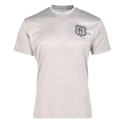 DFC Crest T-Shirt Light Grey Marl